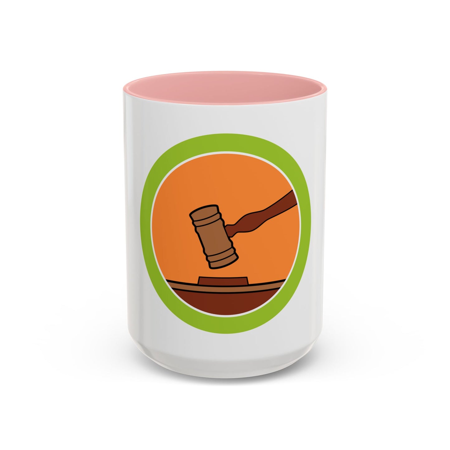 Public Speaking (Boy Scout Merit Badge) Accent Coffee Mug