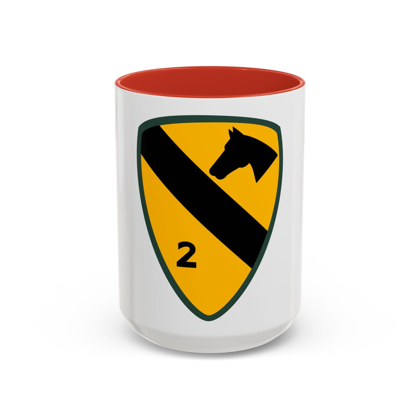 2nd Brigade 1st Cavalry Division (U.S. Army) Accent Coffee Mug
