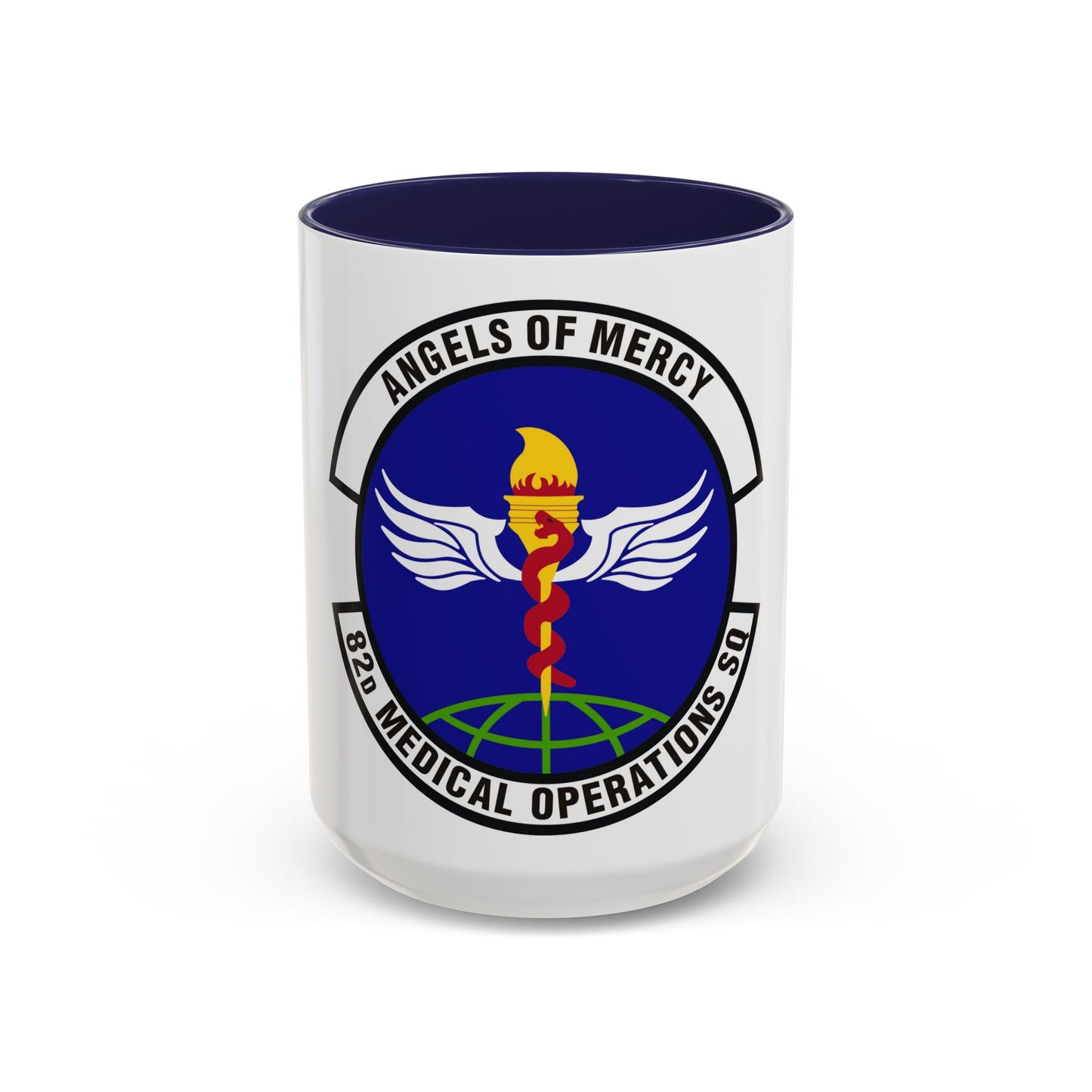 82d Medical Operations Squadron (U.S. Air Force) Accent Coffee Mug