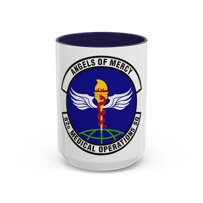 82d Medical Operations Squadron (U.S. Air Force) Accent Coffee Mug