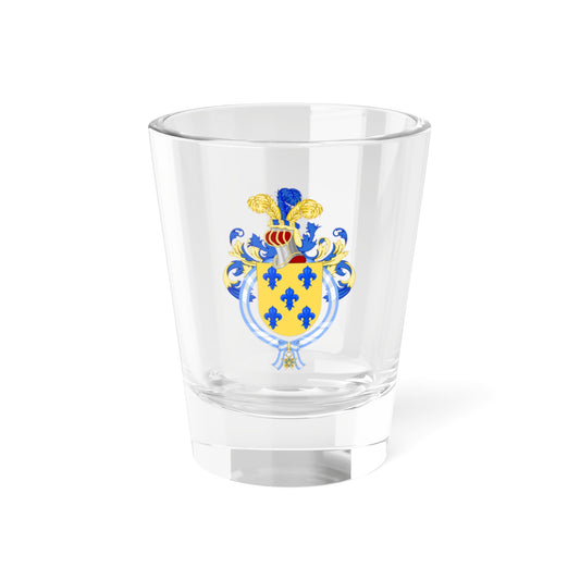 Coat of Arms of Juan Vicente Gómez Order of Charles III (Portugal) (Coat of Arms) Shot Glass 1.5oz