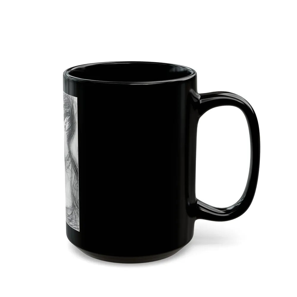 Germaine Monteil, 1947 - Black Coffee Mug-Go Mug Yourself