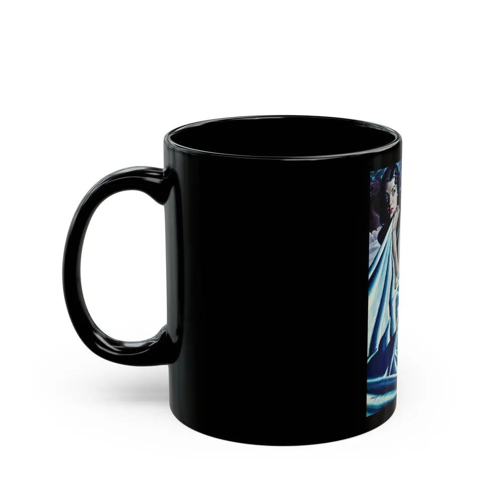 Georgetown Heights, story illustration - Black Coffee Mug-Go Mug Yourself