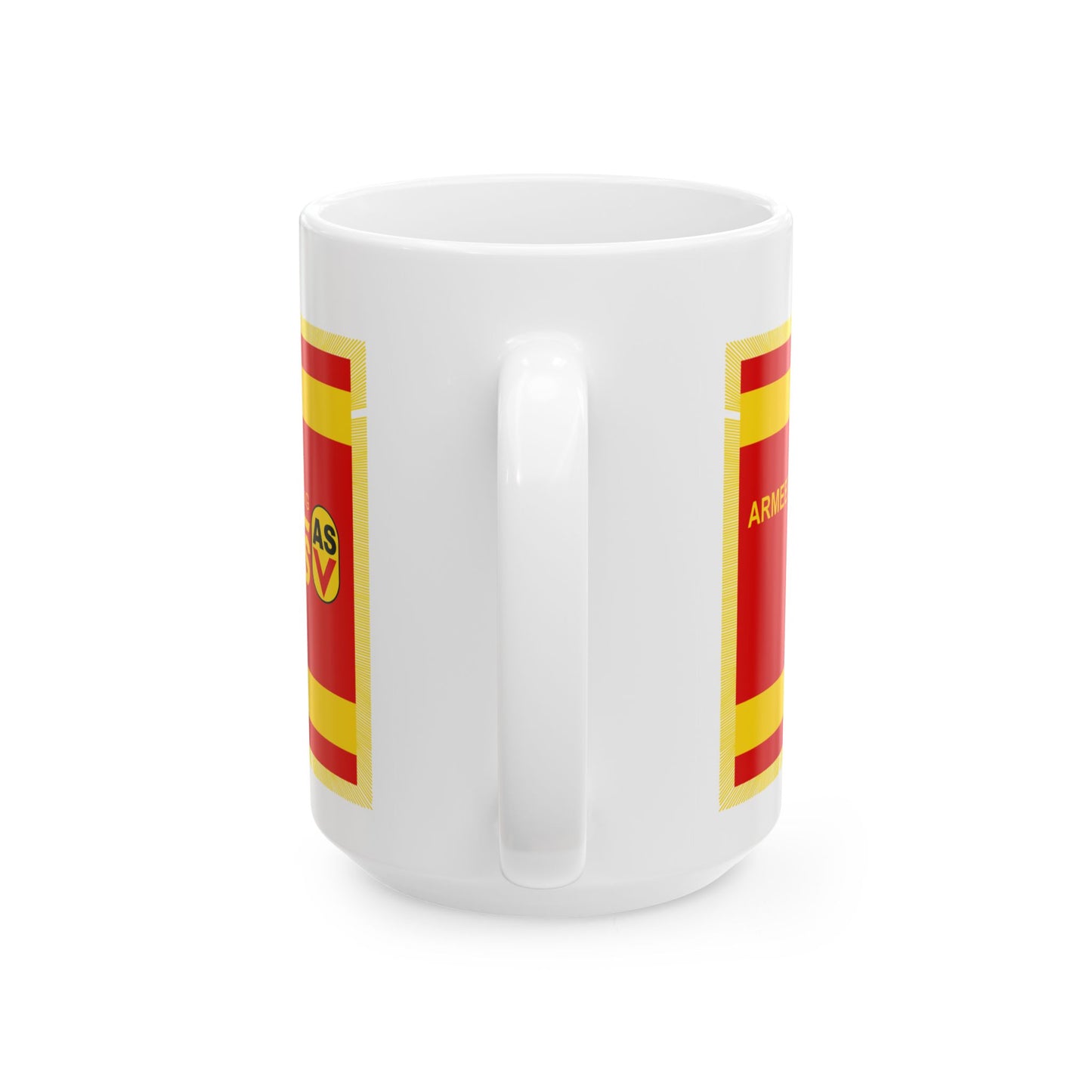 ASV ASG Pirna Fahne 1980er (Germany) White Coffee Mug
