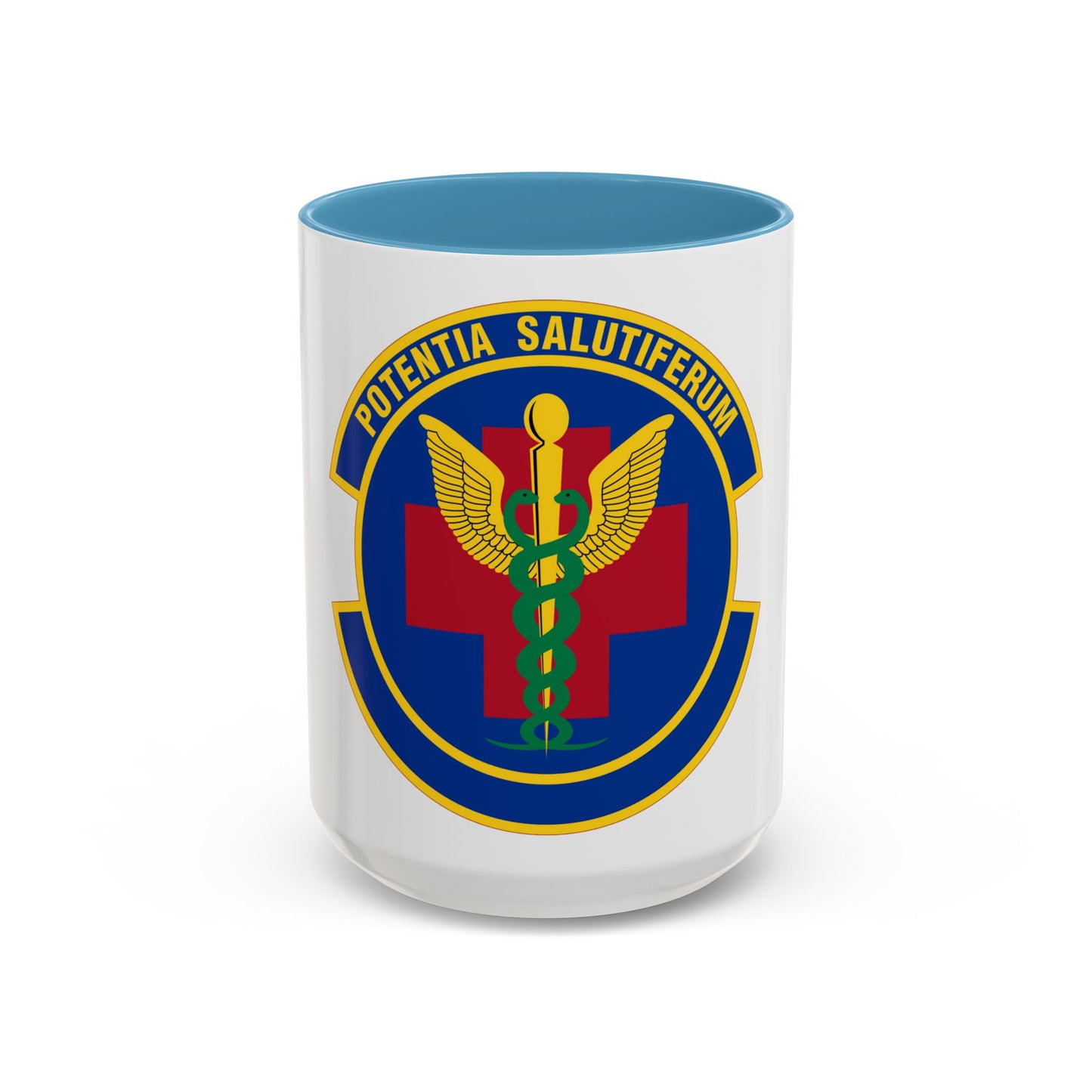 19 Healthcare Operations Squadron AMC (U.S. Air Force) Accent Coffee Mug