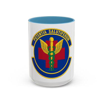 19 Healthcare Operations Squadron AMC (U.S. Air Force) Accent Coffee Mug