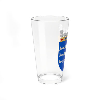 Vaasan lääni.vaakuna (Finland) (Coat of Arms) Pint Glass 16oz