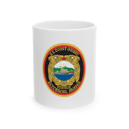 USCGS Ketchikan (U.S. Coast Guard) White Coffee Mug