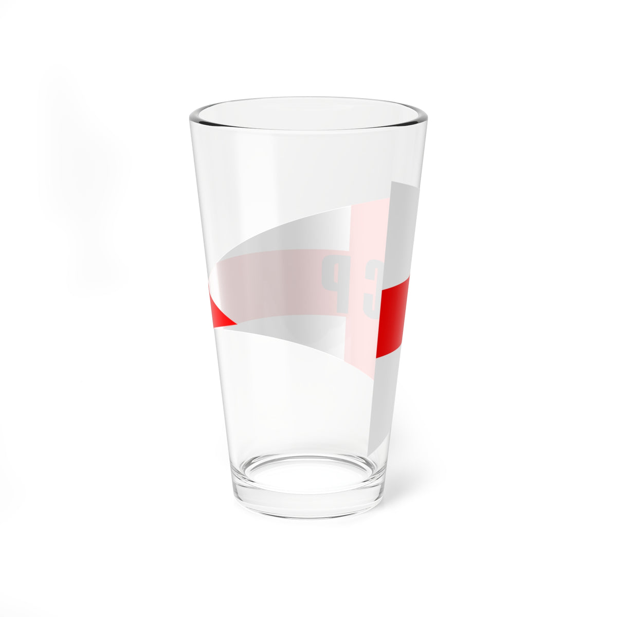 Burgee of YC Peruano (Peru) Pint Glass 16oz