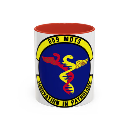 859th Diagnostics and Therapeutics Squadron (U.S. Air Force) Accent Coffee Mug