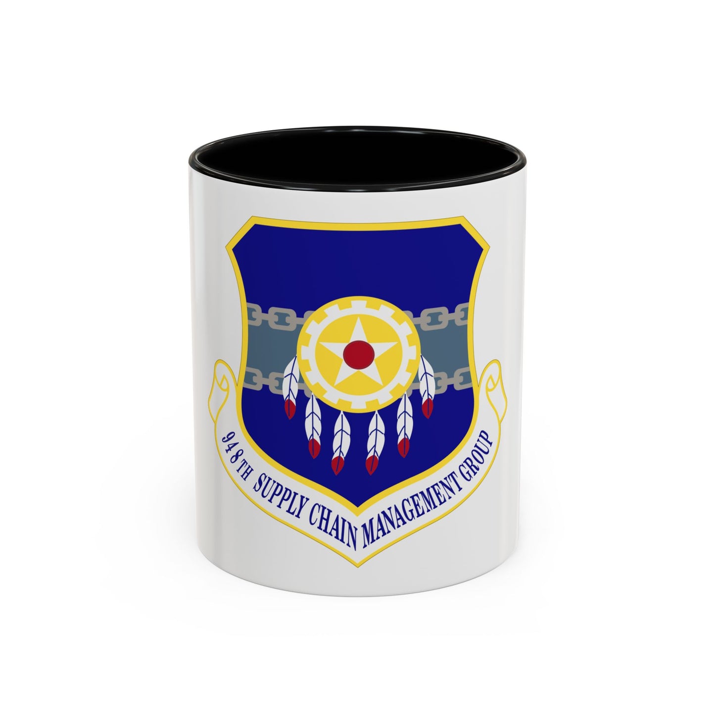 948 Supply Chain Management Group AFMC (U.S. Air Force) Accent Coffee Mug