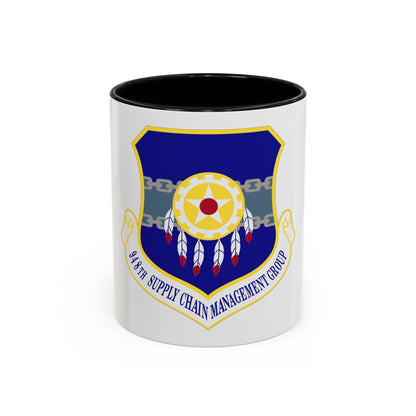 948 Supply Chain Management Group AFMC (U.S. Air Force) Accent Coffee Mug