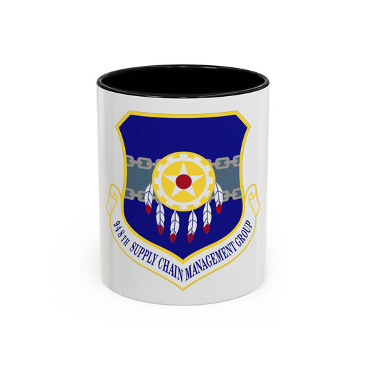 948 Supply Chain Management Group AFMC (U.S. Air Force) Accent Coffee Mug