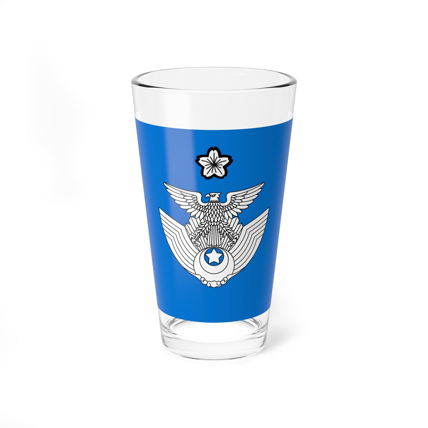 Flag of the Captain of the Air Self Defense Force Japan (Japan) Pint Glass 16oz