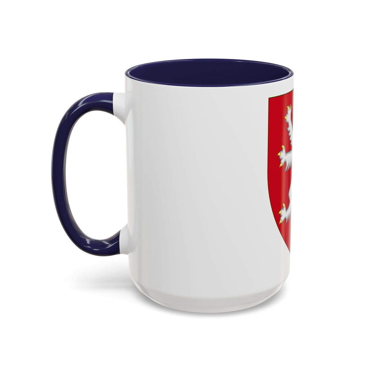 Coat of arms of the House of Luxembourg-Bohemia - Accent Coffee Mug