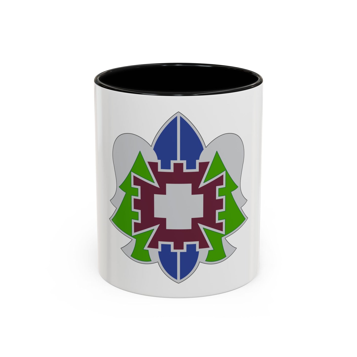 332 Medical Brigade 2 (U.S. Army) Accent Coffee Mug