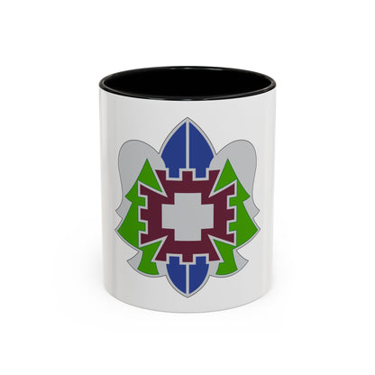 332 Medical Brigade 2 (U.S. Army) Accent Coffee Mug