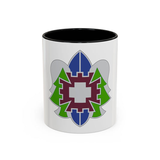 332 Medical Brigade 2 (U.S. Army) Accent Coffee Mug