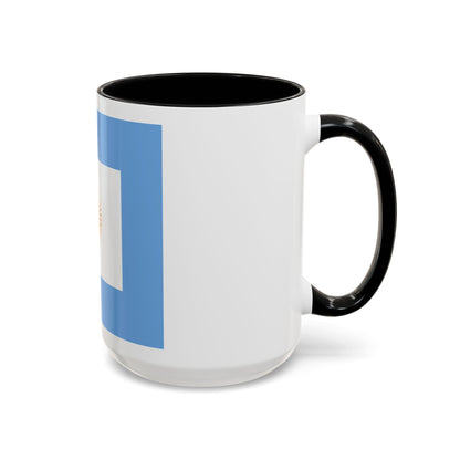 Naval Jack of Argentina - Accent Coffee Mug