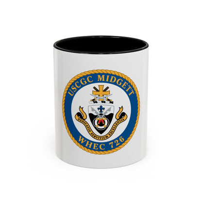 USCG Midgett WHEC 726 (U.S. Coast Guard) Accent Coffee Mug