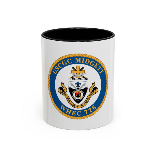 USCG Midgett WHEC 726 (U.S. Coast Guard) Accent Coffee Mug