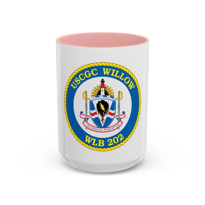 USCGC Willow WLB 202 (U.S. Coast Guard) Accent Coffee Mug