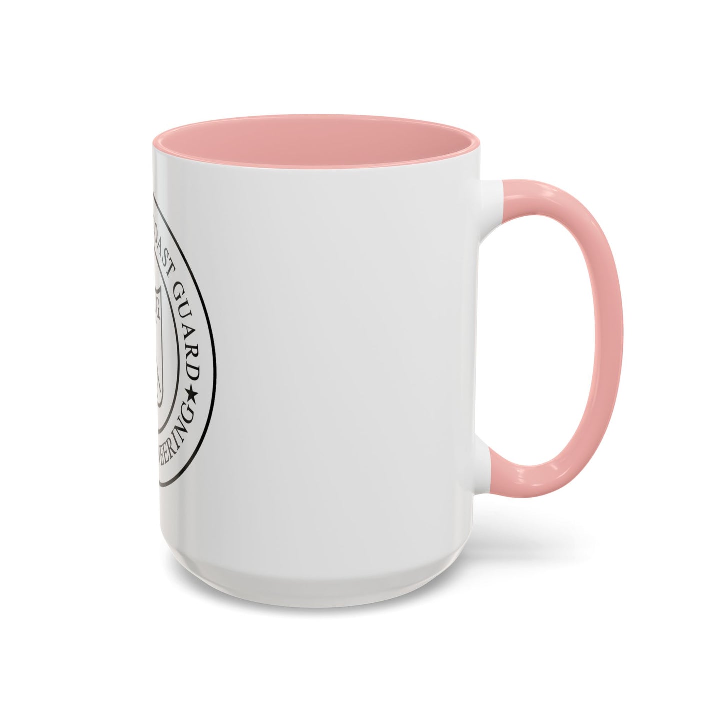 USCG Civil Engineering (U.S. Coast Guard) Accent Coffee Mug