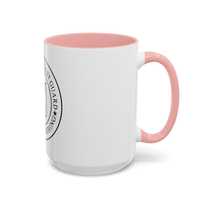 USCG Civil Engineering (U.S. Coast Guard) Accent Coffee Mug