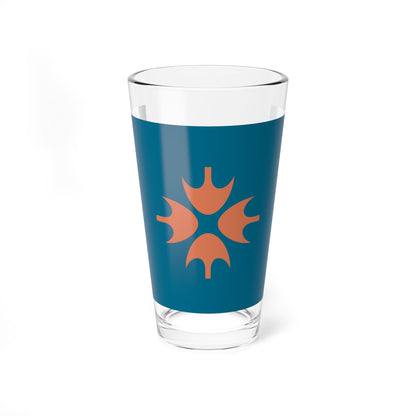 Flag of Niikappu Hokkaido (Japan) Pint Glass 16oz