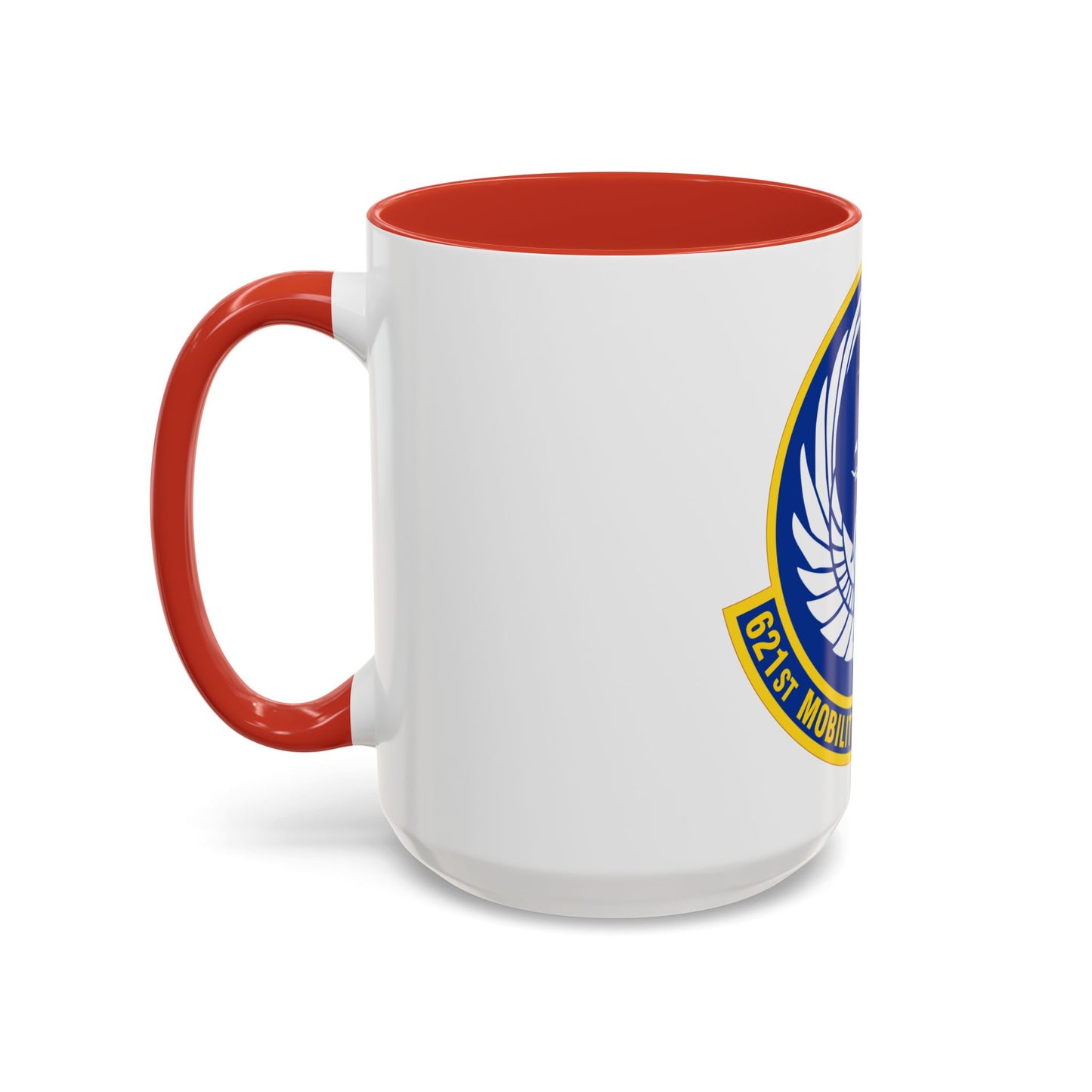 621 Mobility Support Operations Squadron AMC (U.S. Air Force) Accent Coffee Mug