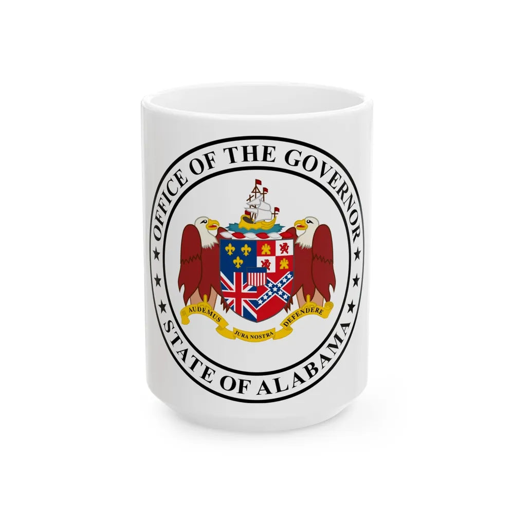 Governor of Alabama - White Coffee Mug-15oz-Go Mug Yourself