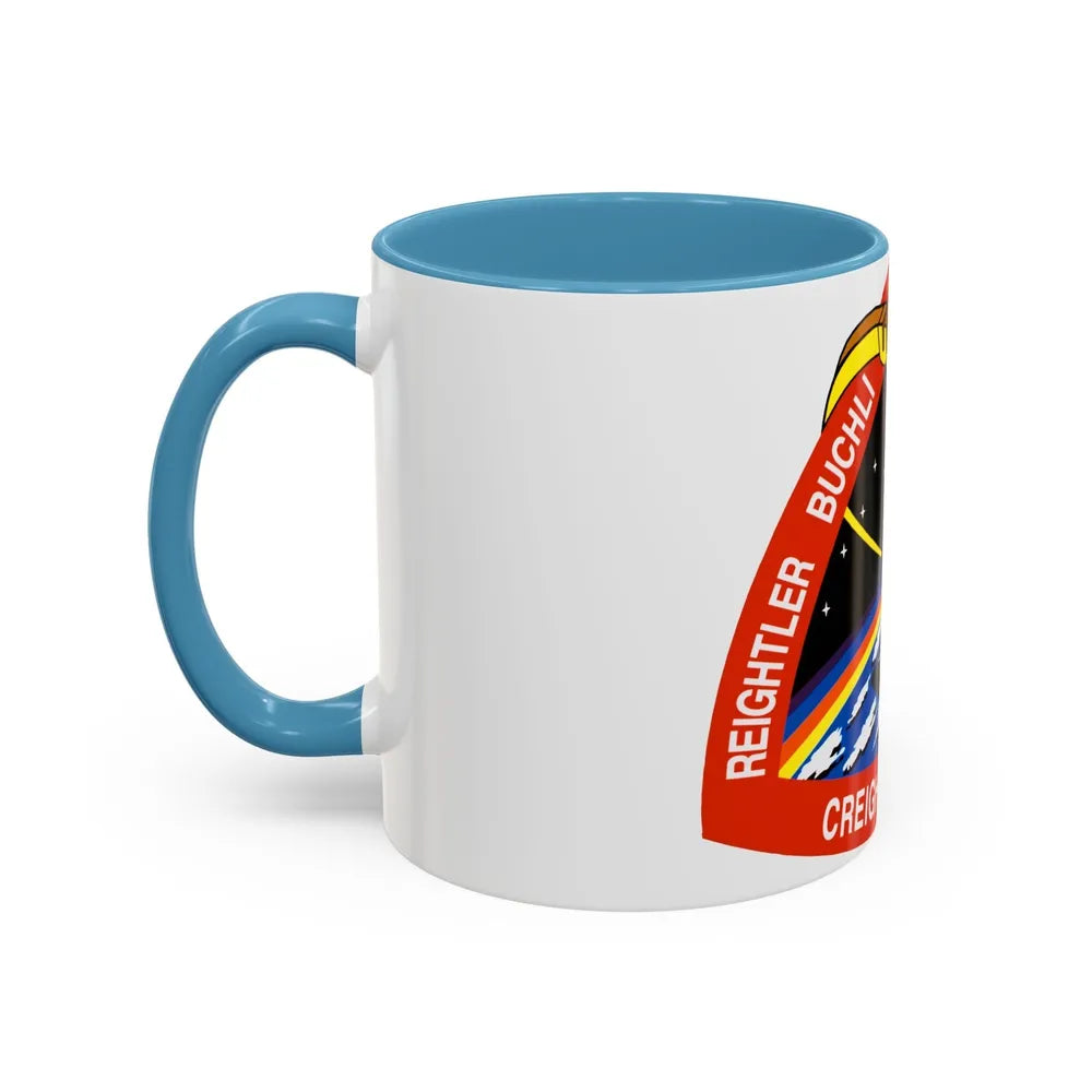 STS 48 (NASA) Accent Coffee Mug-Go Mug Yourself