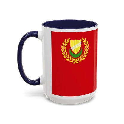 Flag of Kedah Malaysia - Accent Coffee Mug-Go Mug Yourself