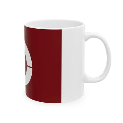 Flag of Kochi Prefecture Japan - White Coffee Mug-Go Mug Yourself