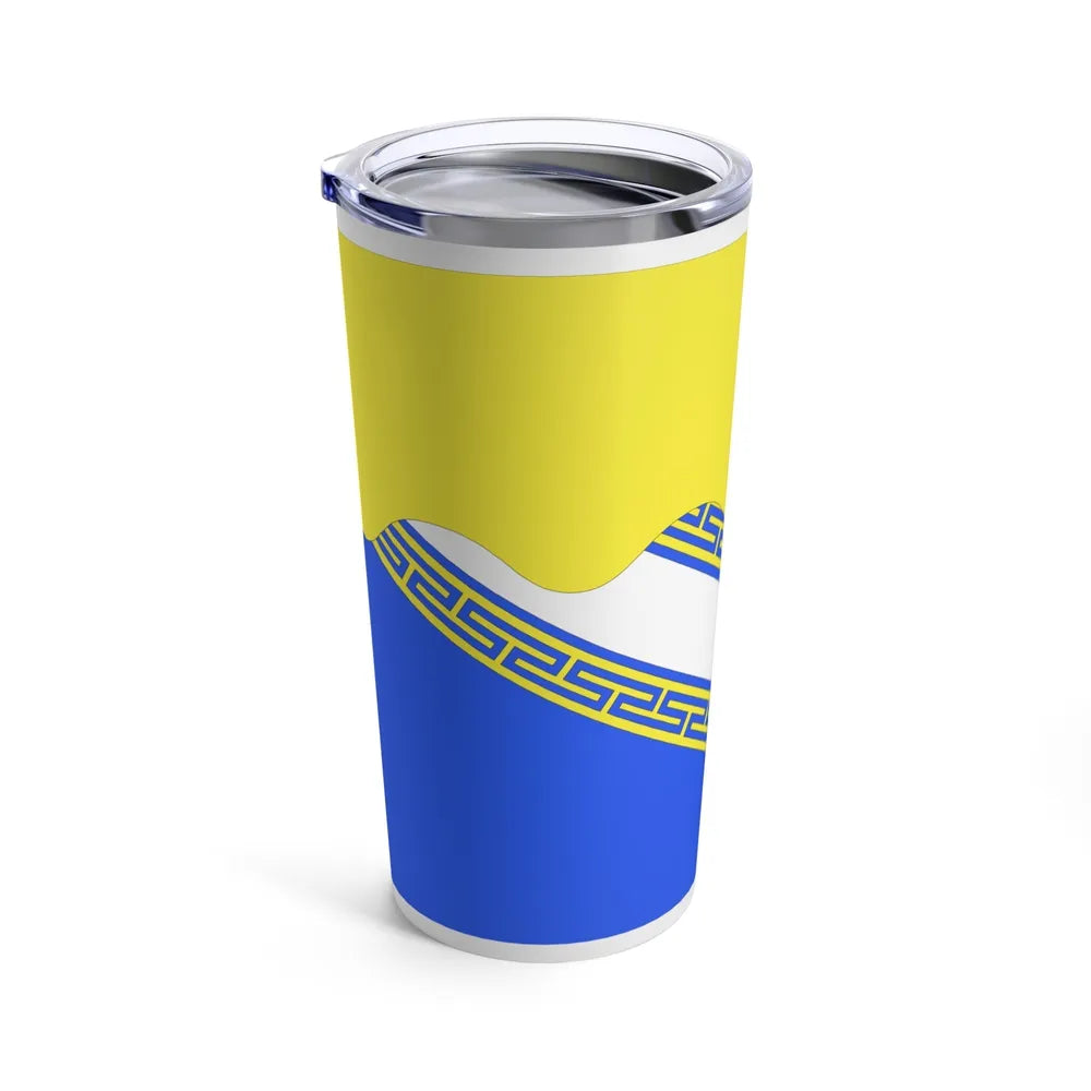 Flag of Aube France 2 - Tumbler 20oz-Go Mug Yourself