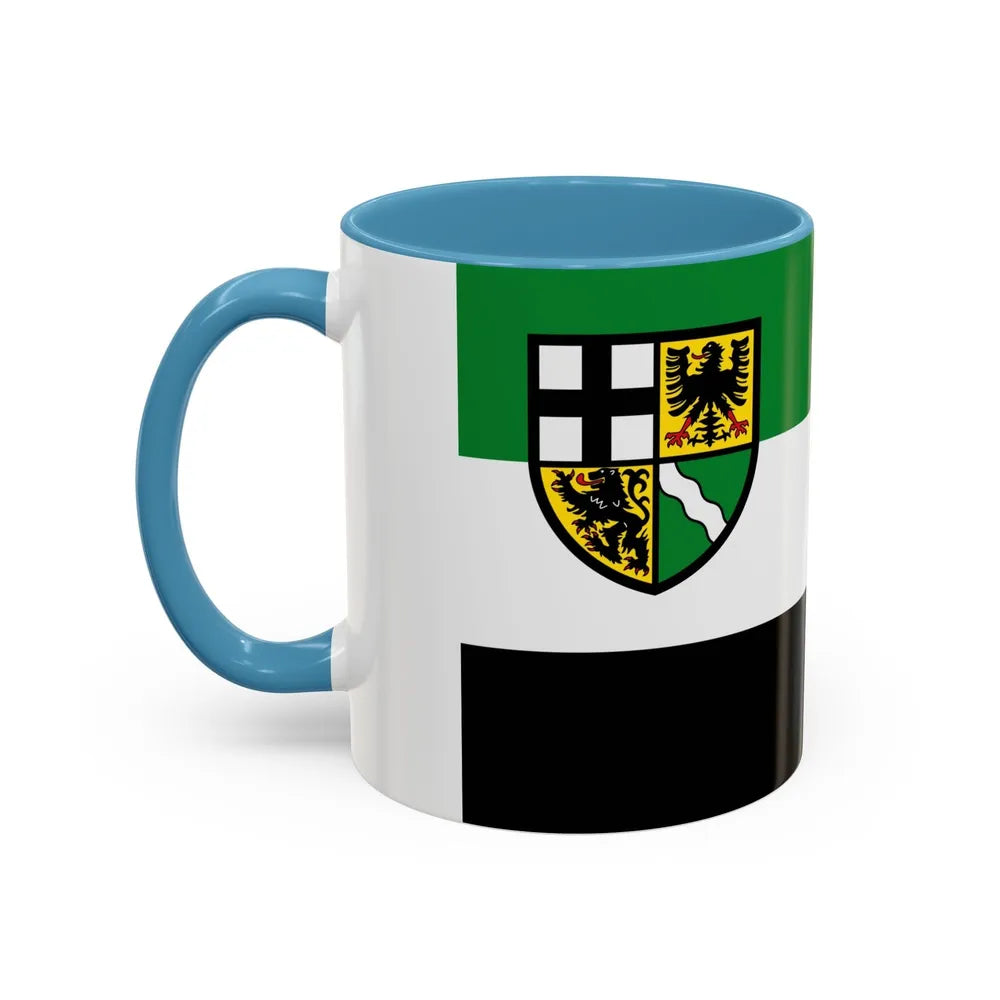 Flag of Ahrweiler Germany - Accent Coffee Mug-Go Mug Yourself