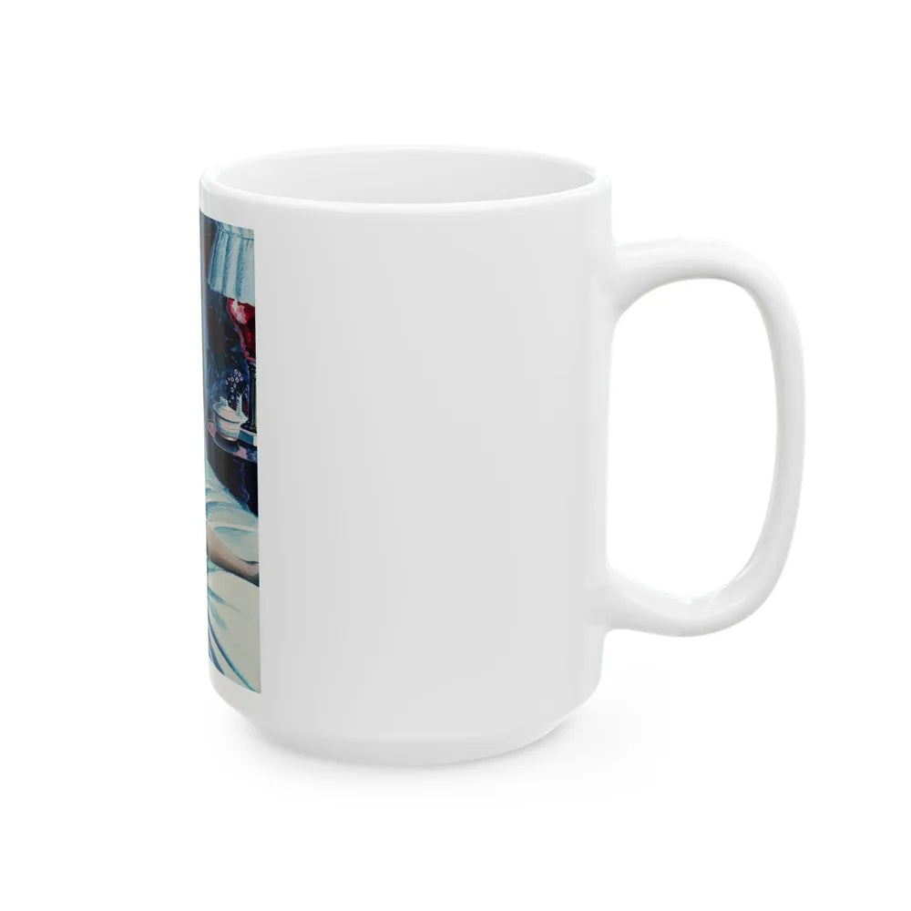 Georgetown Heights, story illustration - White Coffee Mug-Go Mug Yourself