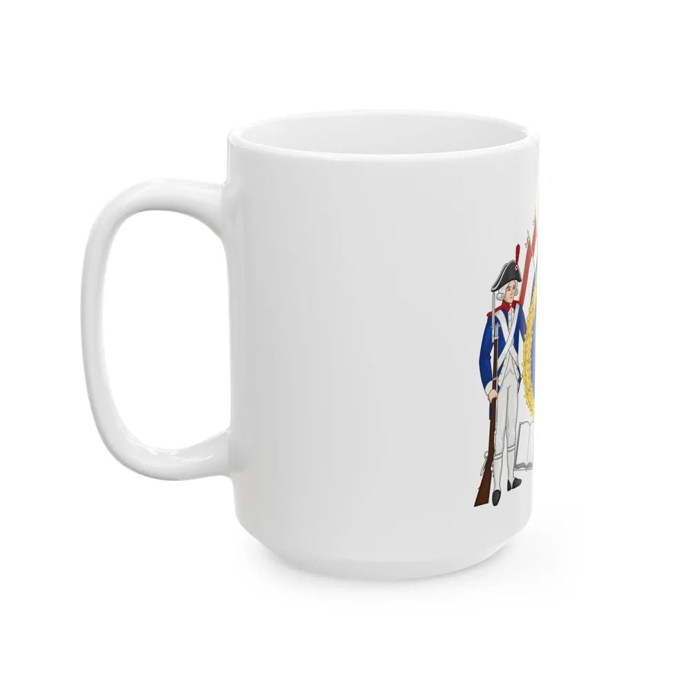 Coat of Arms of the First French Republic - White Coffee Mug-Go Mug Yourself