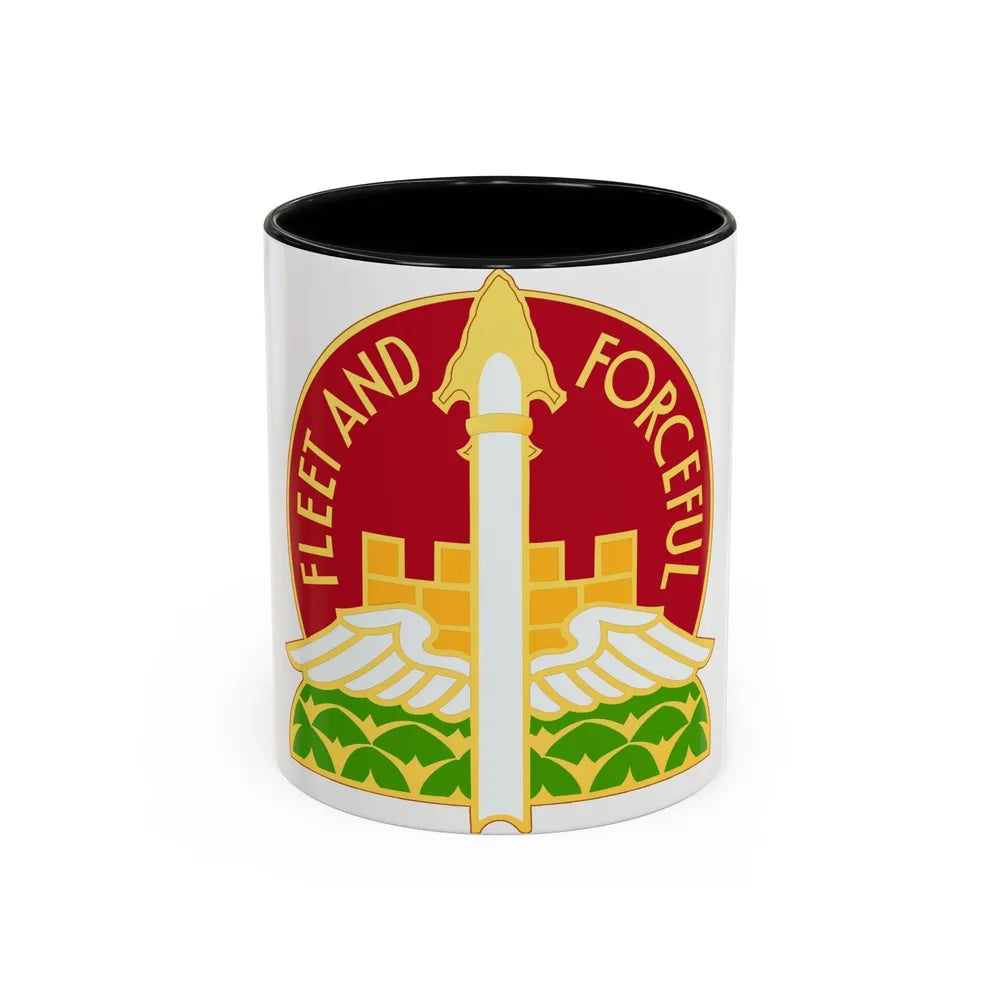 88th Artillery Group (U.S. Army) Accent Coffee Mug-11oz-Black-Go Mug Yourself