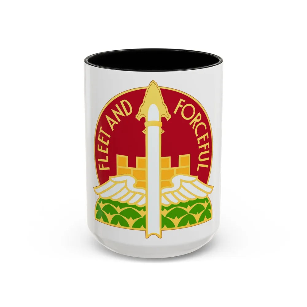 88th Artillery Group (U.S. Army) Accent Coffee Mug-15oz-Black-Go Mug Yourself