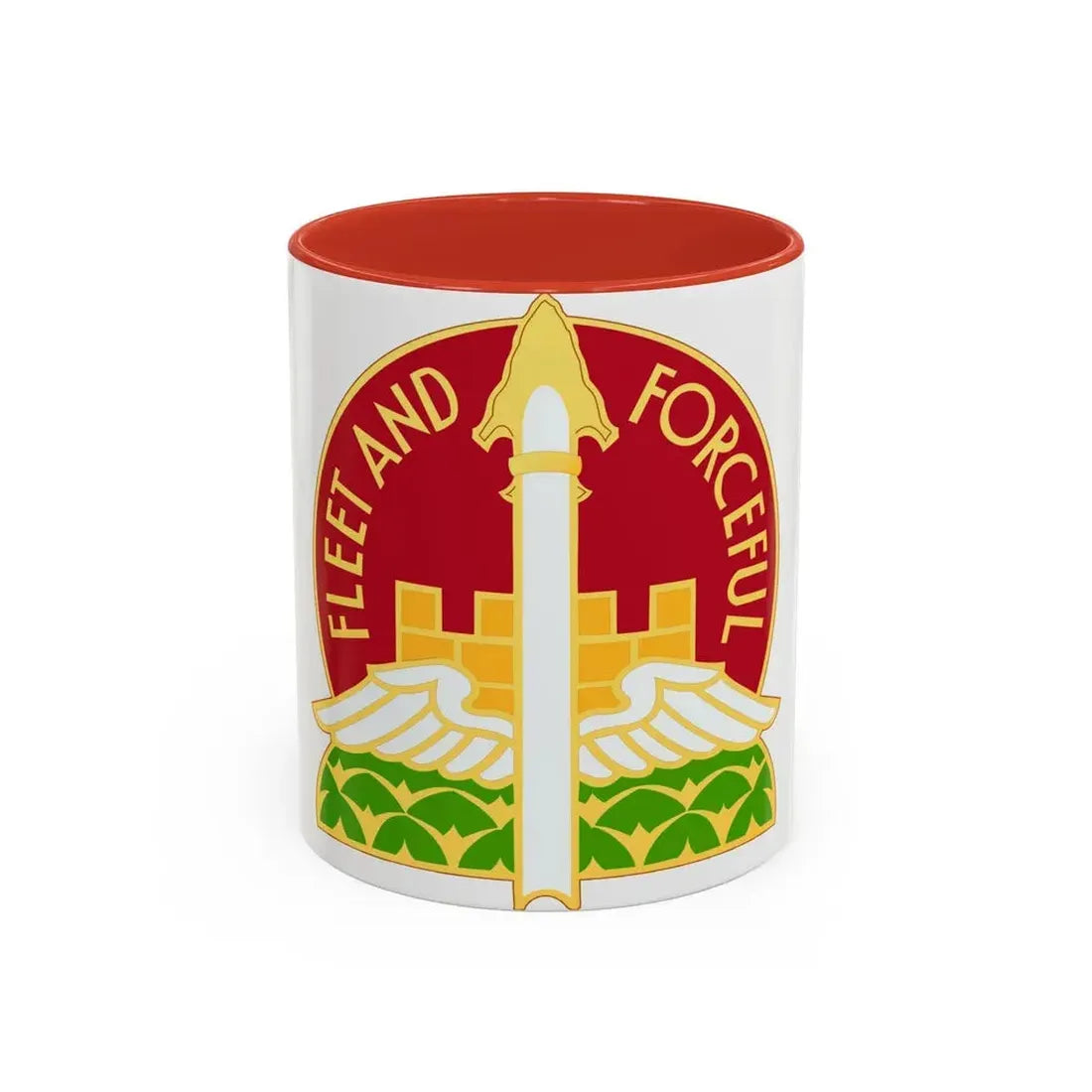 88th Artillery Group (U.S. Army) Accent Coffee Mug 11oz Red - Go Mug Yourself