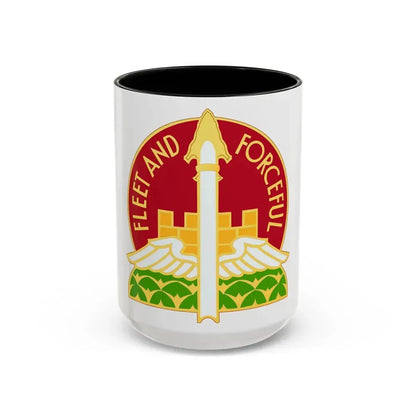 88th Artillery Group (U.S. Army) Accent Coffee Mug 15oz Black - Go Mug Yourself