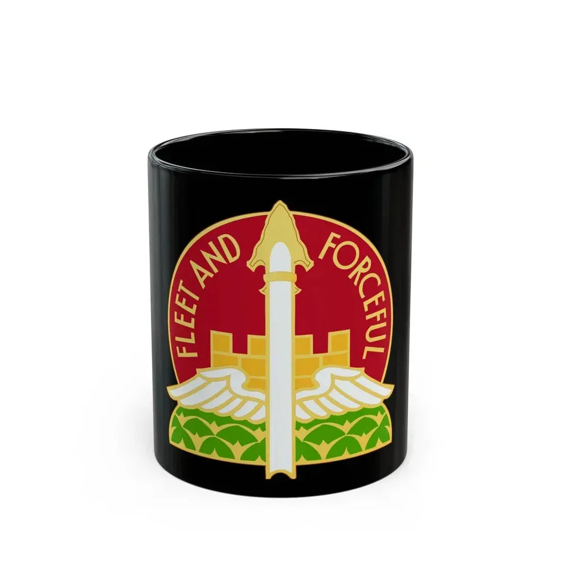 88th Artillery Group (U.S. Army) Black Coffee Mug 11oz - Go Mug Yourself