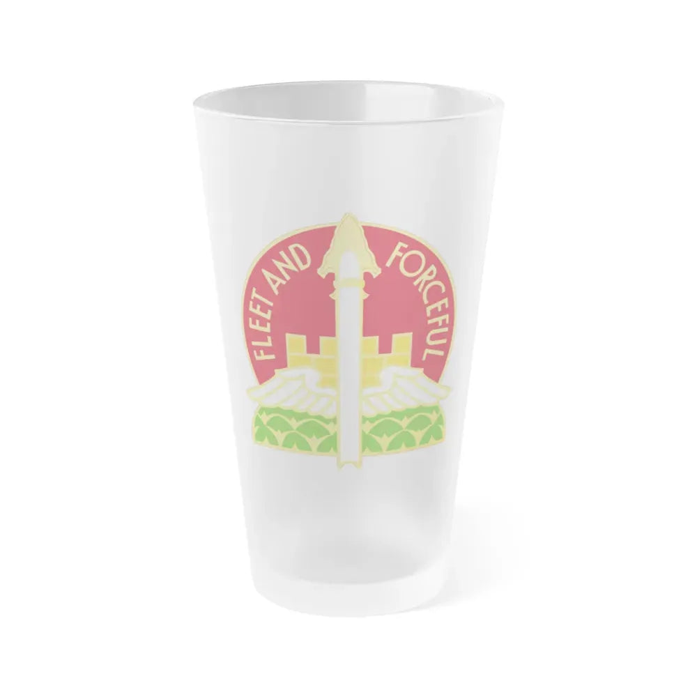 88th Artillery Group (U.S. Army) Frosted Pint Glass 16oz Default Title - Go Mug Yourself