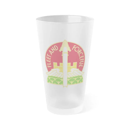 88th Artillery Group (U.S. Army) Frosted Pint Glass 16oz Default Title - Go Mug Yourself