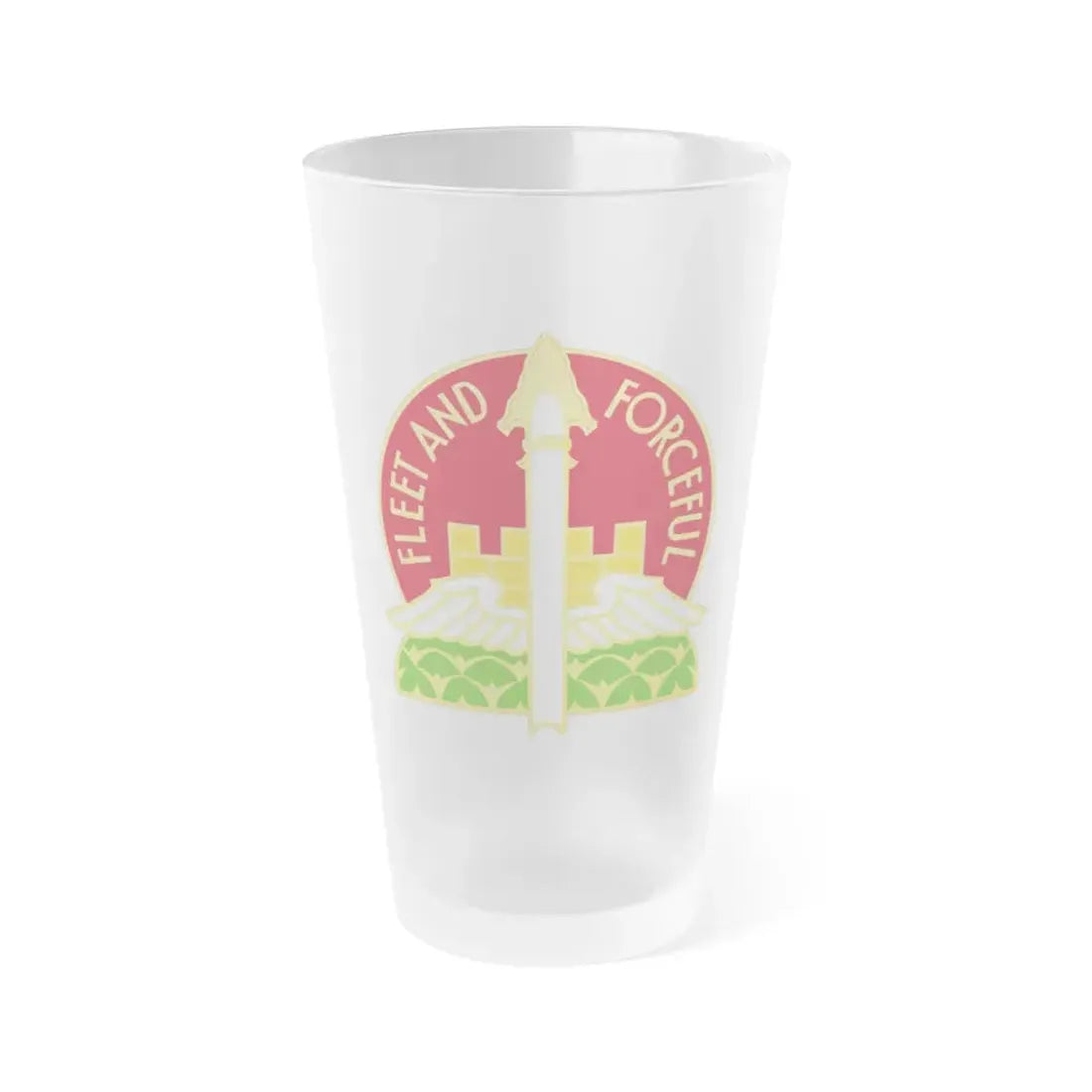 88th Artillery Group (U.S. Army) Frosted Pint Glass 16oz Default Title - Go Mug Yourself