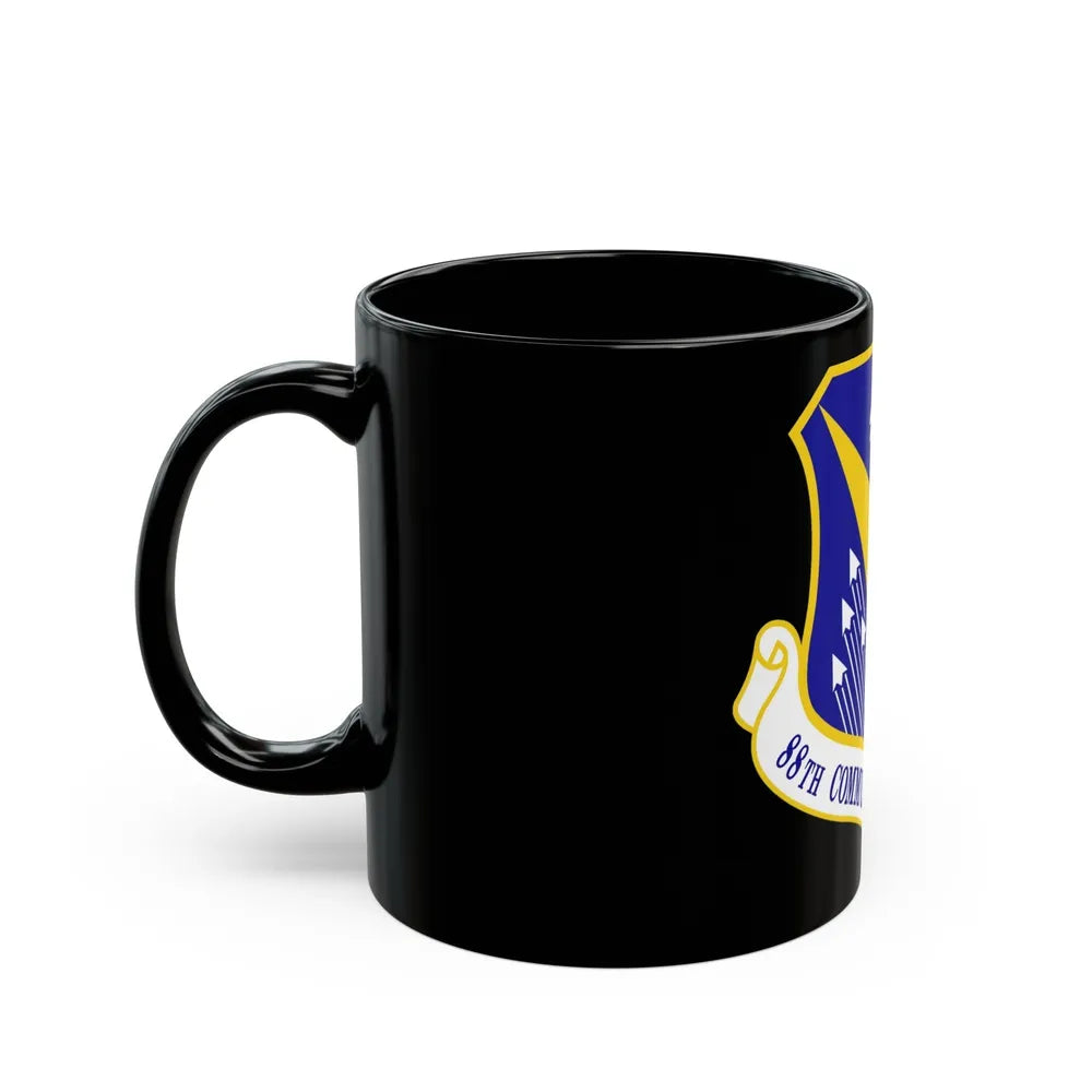 88th Communications Group (U.S. Air Force) Black Coffee Mug-Go Mug Yourself