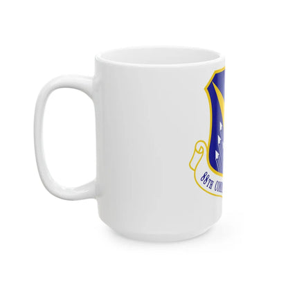 88th Communications Group (U.S. Air Force) White Coffee Mug-Go Mug Yourself