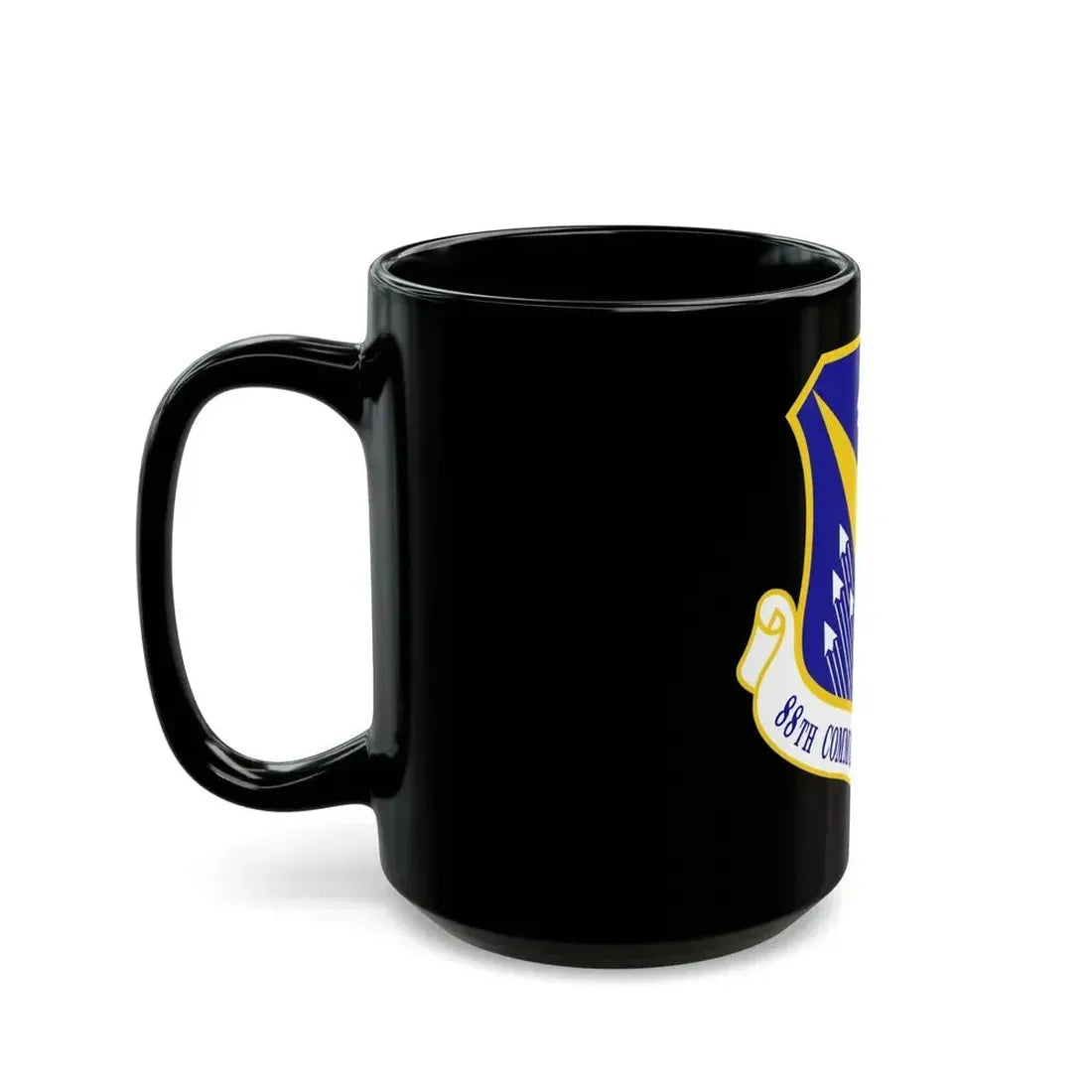 88th Communications Group (U.S. Air Force) Black Coffee Mug - Go Mug Yourself
