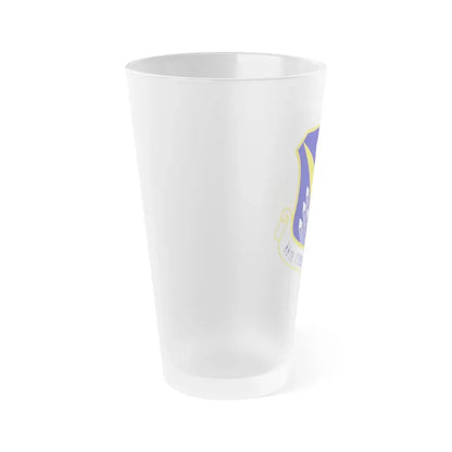 88th Communications Group (U.S. Air Force) Frosted Pint Glass 16oz - Go Mug Yourself